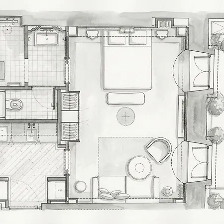 Appartement Pied A Terre Madeleine Parijs
