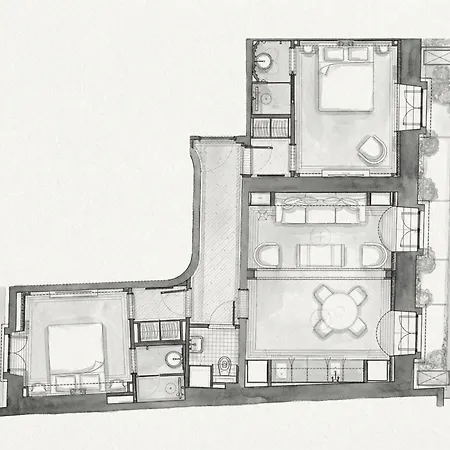 Appartement Pied A Terre Madeleine Parijs